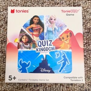 NWT Tonie Play: Disney Quiz Kingdom Game